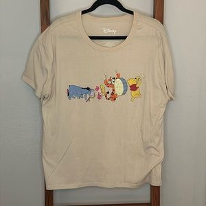 Winnie the Pooh crop tshirt
